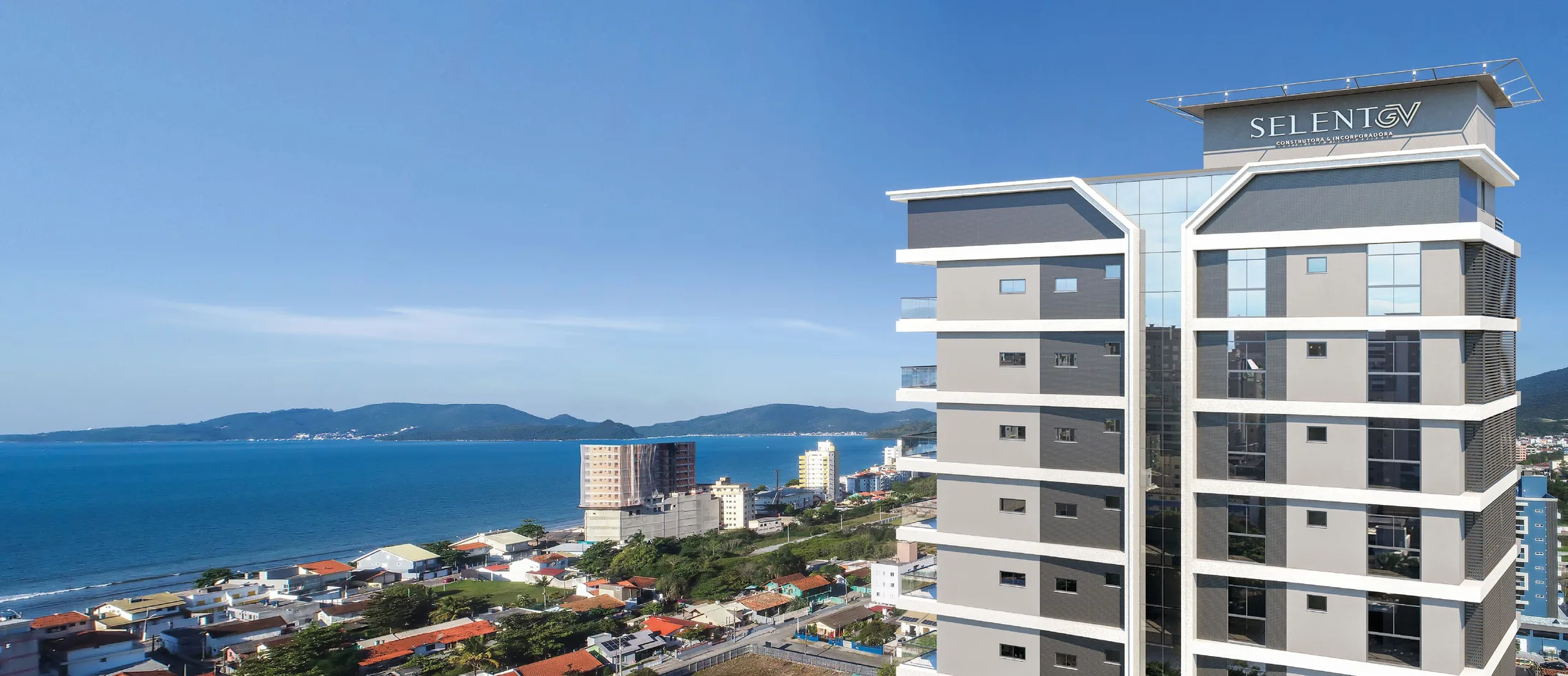 Selent Sunrise Residence próximo ao mar em Perequê, Porto Belo