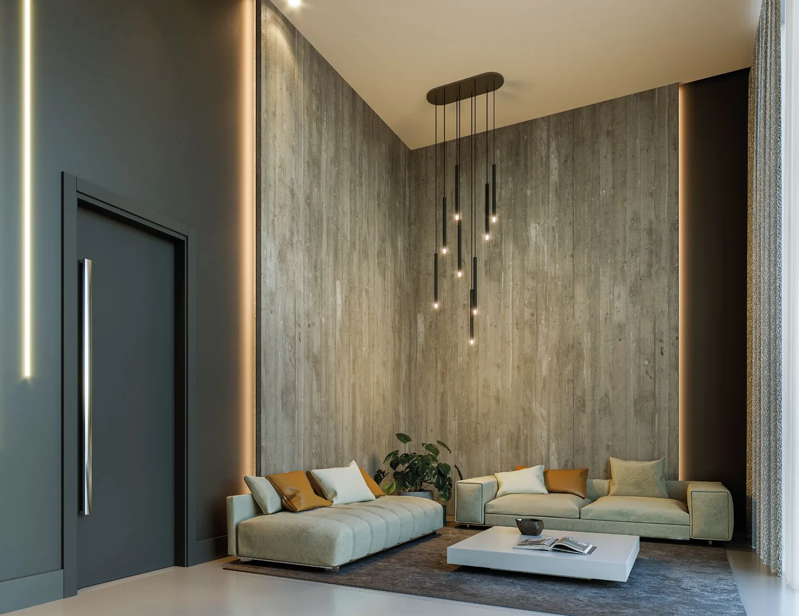 Hall de entrada do Selent Sunrise Residence